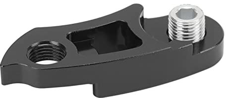 Buachois MTB Schaltauge Verlängerung, Fahrrad Schaltwerk Link Hanger Extender Gear Tail Hook Extender für 36T 40T 42T 44T 46T 50T 52T 56T Mountainbike Schwungrad (Schwarz)