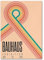 Bauhaus Expo geometrisches Design abstrakte Linienkunst Poster und Drucke Leinwand Wanddekoration Home Gemälde for Wohnzimmer Dekor (Color : B, Size : 40X50 cm Unframed)