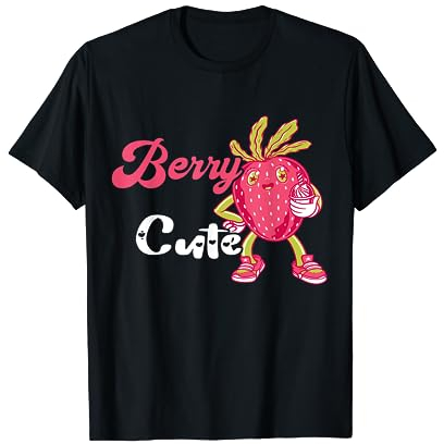 Berry Cute Summer Fruit Shake Sweet Strawberry T-Shirt