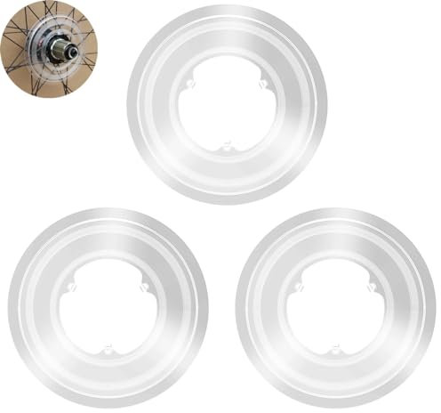 YehVeh Fahrradspeichenschutz, Schwungrad-Speichenschutz, Kunststoffabdeckung für Fahrrad, Hinterrad, 54 mm, Kassettennabe, Montain, Rennräder, Fahrradzubehör, Teile
