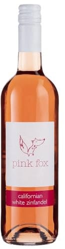 Pink Fox Wine Pink Fox White Zinfandel Rose 75cl