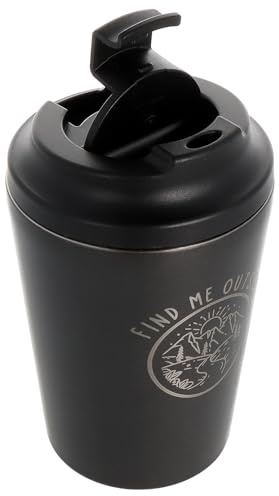 Spruchreif | Thermobecher mit Deckel | Edelstahl Isolierbecher | Thermobecher für Unterwegs | Heiß-/Kaltgetränke | Alltagsbegleiter