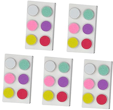 Abaodam 30 Uds Molinillo De Cabezal De Molienda Almohadillas Para Lima De Infantil Accesorio De Infantil Suministros De Lima De Cabezal De Amoladora De Suministro
