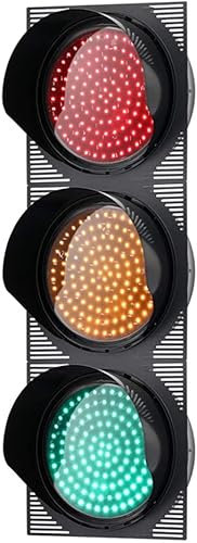 YXFAZPP Diamonds Shop Traffic Lights, Safety Lighting, Traffic Lights, Industrial LED Red And Green Warning Lights, Roadblock Flashing Lights, IP65 Waterproof And Dustproof (400mm)