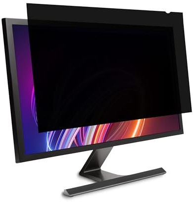 Kensington, 24 Zoll (61 cm) Computer-Datenschutzbildschirm für Desktop, 16:9 Widescreen-Monitor, FP240W9 Anti-Blendung und Blaulicht-Reduktions-Computer-Datenschutzfilter, Matte und glänzende