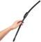 RainAway Escobilla Limpiaparabrisas Universal para Coche - Longitud 60 cm - Fácil Instalación - Goma Duradera y Soporte Anticorrosión - Compatible con la Mayoría de Vehículos -Revestimiento de Teflón
