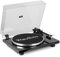 Audizio Toledo Premium Giradischi Bluetooth – Giradischi di alta qualità 33/45 giri/min, lettore in vinile con pickup di alta qualità – Record Player con preamplificatore, trasmissione a cinghia e RCA