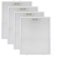Filtre de hotte aspirante, 4 pièces filtre à graisse de hotte de cuisinière en aluminium argenté 320x260x9 mm filtre de ventilateur d'extraction, filtre de hotte aspirante, filtres à graisse de hotte