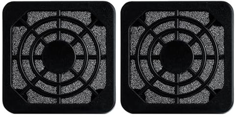 YPREWY Lüfterfilter Computer PC Kühler Lüfter Filter PC Lüftergitter Staubdichte Gehäuse Abdeckungen Computer Meshes Fan Gitter Guard