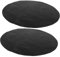 TOYANDONA 2 Pièces Tapis De Barbecue Chaleur Extra Tapis De Grill Mat à Grille pour La Plaque Chauffante Circulaire Tapis De Cuisson à Barbecue sans Tampon Gril à Charbon Non Noir