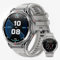 OUKITEL Smartwatch Uomo Rugged Smart Watch GPS Impermeabile con Chiamate Bluetooth,Altezza Pressione 24H Monitoraggio Orologio Militare Uomo,1,43 AMOLED 150+ Modalità Sport per Android IOS