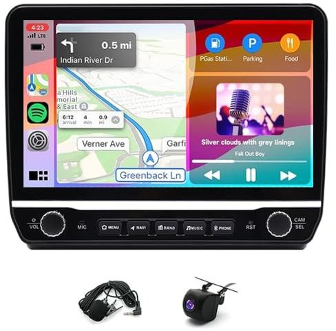 2+64G Android 14 Autoradio für Peugeot Boxer 2006-2023, for Citroen Jumper mit Wireless Carplay Android Auto 10 Zoll DAB 2 Din Radio für FIAT Ducato Radio Bluetooth WiFi SWC AHD Rückfahrkamera FM/RDS