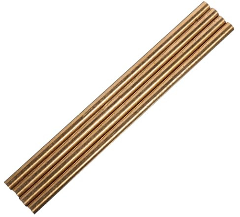 iplusmile 4 Pièces Tiges Rivet Cuivre Massif pour Manche de Couteau DIY Matériel de Fixation pour Poignées de Couteaux et Pelles Tiges à Frapper pour Échelles de Couteau Accessoires
