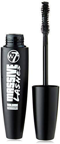 W7 Massive Lashes Volume Blackest Mascara, 15 ml, Black