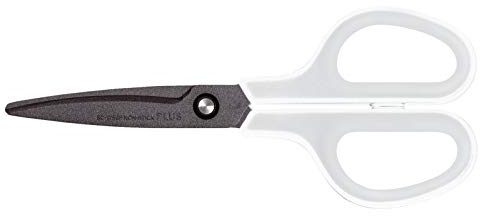 PLUS Japan, Fitcut Curve Fluor-Beschichtet in Weiß-Grau, 17,5 cm Lang