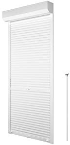 Volet Roulant TIRAGE Direct pour Porte recoupable H220 cm x L100 cm