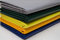 (620g/m²) LKW-Plane/PVC-Plane - 320cm breit - Meterware ohne Ösen Gewebeplane Schutzplane Industrieplane (3,2m x 4m, Blau RAL5002)