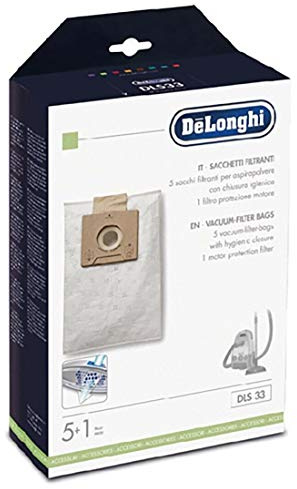 Delonghi sacchi microfibra DLS33 aspirapolvere XLence XTL190 XTL210 XTL7060 XTL