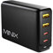 MINIX 100W Usb Wall Charger, Turbo 4-Port GaN Charger Universal Fast Charging. 2 x USB-C PD 3.0, 2xUSB-A Quick Charge 3.0 for smartphones, tablets, laptops and more. Sold Directly by MINIX. (NEO P2)