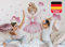 Osomhome Wandtattoo Kinderzimmer Mädchen Fee (200x190cm) | Kinderzimmer Deko Babyzimmer Wanddeko | Wandaufkleber Wandbild Kinderbilder Wandsticker | Wolken Sterne Zauberstab os6604