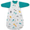 schlummersack Winterschlafsack Baby Bio Baumwolle 90 cm Polarfreunde | Babyschlafsack mit Ärmel 3.5 Tog Baby Schlafsack Winter | Winter Schlafsack Baby Bio