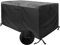 MEEYI Housse pour Salon de Jardin 240x140x90cm Housse de Table extérieur Housse de Protection Housse de Meuble Housse pour Salon de Jardin Ovale bâche de Protection Table de Jardin Coupe-Vent-Noir