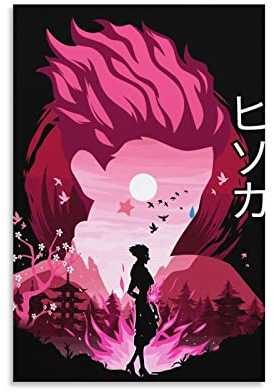 XINYUELONG Hisoka Poster auf Leinwand, Wandkunst, Gemälde, Poster, Dekoration, Raumdekoration, ohne Rahmen, 30 x 45 cm