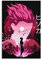 XINYUELONG Hisoka Poster auf Leinwand, Wandkunst, Gemälde, Poster, Dekoration, Raumdekoration, ohne Rahmen, 30 x 45 cm