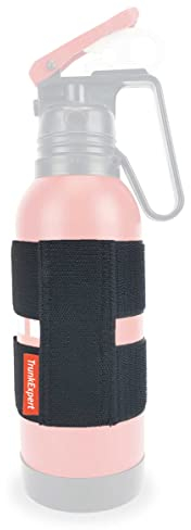 TrunkExpert Halterung für einen 1 kg Autofeuerlöscher Organizer Brandschutz Sicherer Transport eines Feuerlöschers Einfache Montage Universelle Länge 38-42 cm Höhe 12 cm Klettverschluss