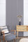 Leiste24 Akustikpaneel - Lamellenverkleidung - Wandverkleidung - 2600 x 400 mm - Akustikfilz Schwarz - Lamellendekor Rose