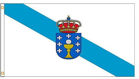 Bandera 90x150cm España Bandera Española De Galicia