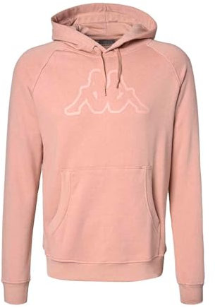 Kappa Zaiver SWT Sweat, Rose, XXL Homme