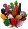 Woration Simulation Gemüse Realistisch Gefälschte Knoblauch Salatgurke Paprika Karotte Mais Zwiebel Aubergine Tomate Kartoffel Pilz Bitter Melone Küche Zuhause Künstliche Deko 15Stück