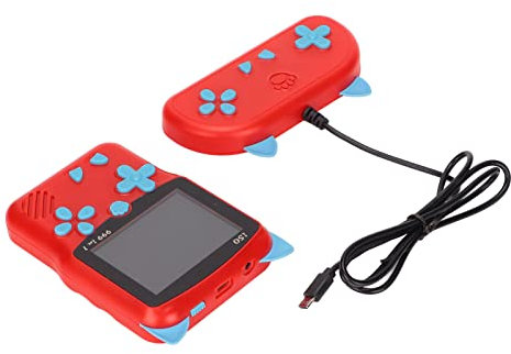Mini Video Game Player,Retro Handheld Game Console with One Handle,3.0 Inch Color Screen Portable Game Console,Support Connecting TV & 2 Gamer Players