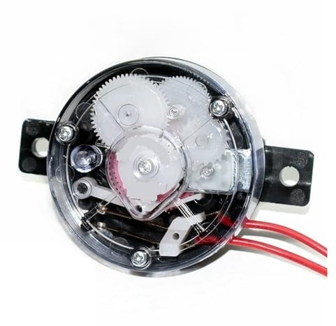 ALturn 2-Wire Spin Dryer Tube Timer ,5-Minute Timer 220V DXT5 ,Mechanical Timing Switch Knob ,Washing Machine Accessories(5min Timer with Knob)