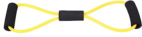 Sosoport Brustexpander Zugtrainer 8-förmiges Widerstandsband Aus Langlebigem Material Mit Griffen Für Heimtraining Und Ganzkörperübungen Für Männer Und Frauen
