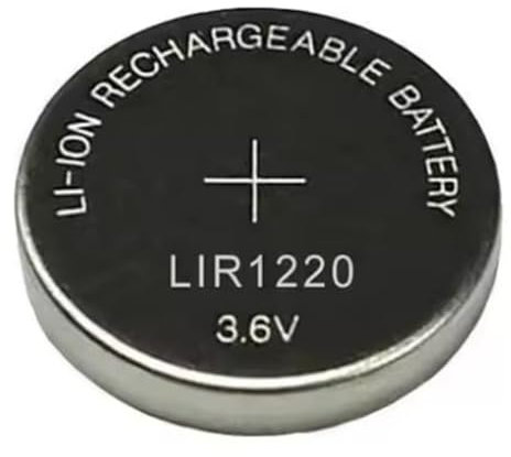 BenjiPower - Piles Bouton LIR1220 Rechargeable - Remplace Les Piles Bouton CR1220