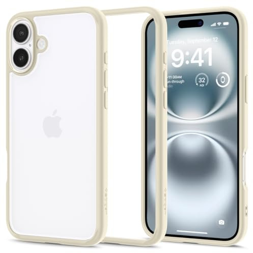 Spigen iPhone 16 Plus Hülle Ultra Hybrid Mute Beige - ACS08073