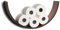 Toilettenpapierhalter mit Ablage, Toilettenpapierhalter aus Walnussholz, schwimmendes Rollenregal für Ersatz-Toilettenpapier, einzigartige Halter für Badezimmer, Eiche, wandmontierte