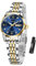 Taxau Damenuhr wasserdichte Tag Datum - Armbanduhr Damen Kleines Leuchtend Leicht zu Lesen - Damenarmbanduhren Edelstahlband Luxus Diamant Dekoration