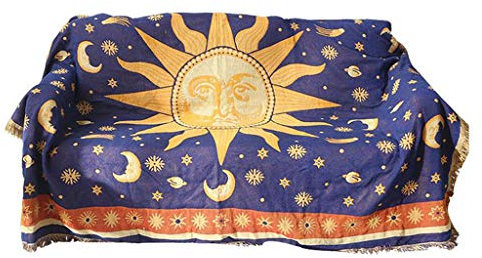 Manta decorativa para sofá, Cobijas tejidas de algodón, Manta cálida de algodón