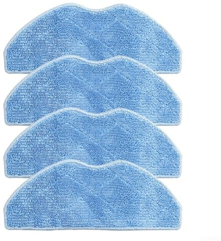 Wischtuch mit Mikrofasertuch für 360 S8 S8 Plus Saugroboter Ersatzteile 267 mm (4 Stück)