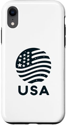 iPhone XR Patriot Man Woman United States Of America USA Case