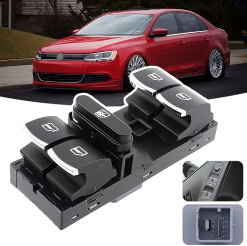 autozen Fensterheberschalter für volkswagen golf mk5 mk6 jetta, OE: 5ND959857