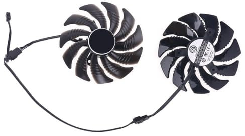 Ventilador de refrigeración de 4 pines PLD09210S12HH de 88 mm para tarjeta gráfica 1660