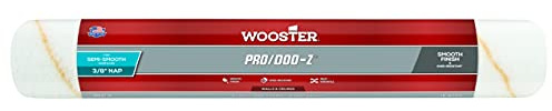 Wooster Brush RR642-18 Pro/Doo-Z Roller Cover, 3/8-Inch Nap, 18-Inch