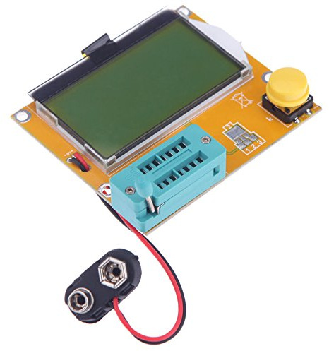 LCR-T4 Transistortester Multifunktions-Bauteilprüfer NPN PNP MOSFET JFET Kondensator ESR Induktivität Widerstand