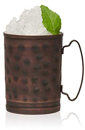 Libbey Moscow Mule gehämmerte Kupferbecher 4er Set