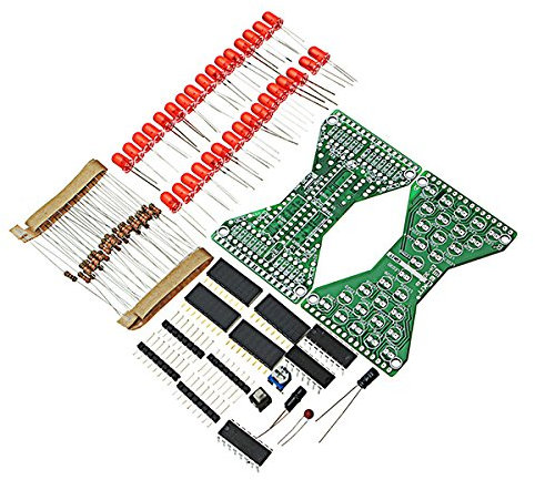 BliliDIY 5Pcs Bricolage Électronique Sablier Kit Soudure Pièces De Rechange Pratiques Dc3.3-5V Vitesse Réglable