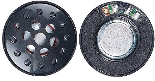 WNJ-TOOL, 2PC 30mm Altoparlante per Cuffie HiFi Auricolare Auricolare 32OHM 113DB Mini Altoparlante con Copertura in Rete Metallica per Auricolari Parte di Riparazione Fai da Te